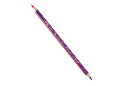 MATITA BICOLORE SOTTILE ROSSO-BLU Janus 2160 FABER CASTELL