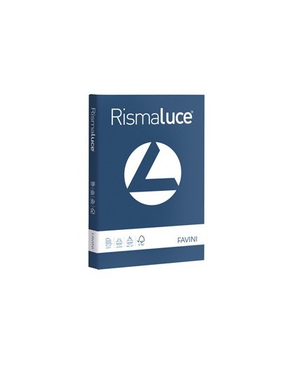 Carta RISMALUCE 200gr A4 125fg blu prussia 62 FAVINI