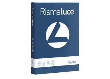 Carta RISMALUCE 200gr A4 125fg blu prussia 62 FAVINI