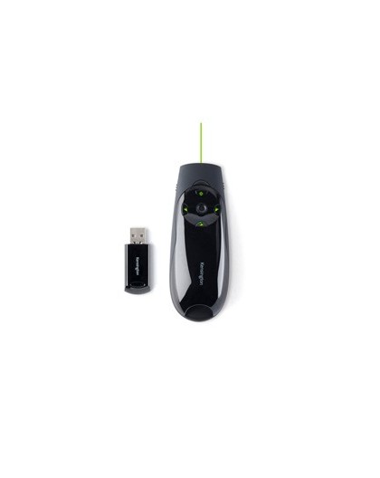 TELECOMANDO PRESENTER EXPERT CON PUNTATORE LASER VERDE