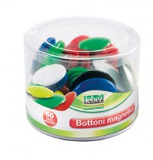 BARATTOLO 60 MAGNETI TONDI ASSORTITI ART.2777