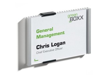TARGA FUORIPORTA 14,9X10,6CM INFO SIGN DURABLE