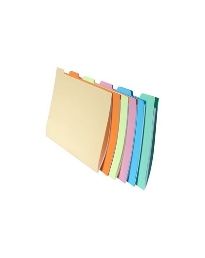 SET 6 CARTELLINE C/TACCA PER CARTELLE SOSP. CASSETTO NATURE FUTURE