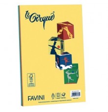 Carta LECIRQUE A4 80gr 200fg mix 4 colori intensi FAVINI