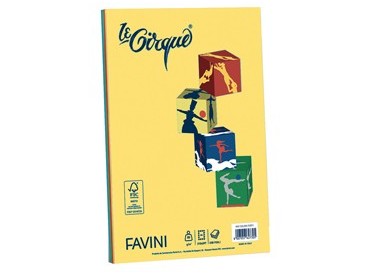 Carta LECIRQUE A4 80gr 200fg mix 4 colori intensi FAVINI