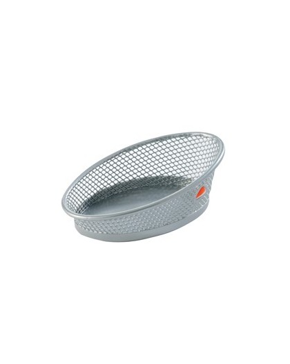 Portafermagli MESH in rete metallica argento ALBA