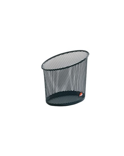 Portapenne MESH in rete metallica nero ALBA