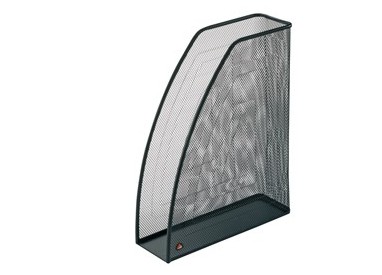 Portariviste MESH in rete metallica nero ALBA