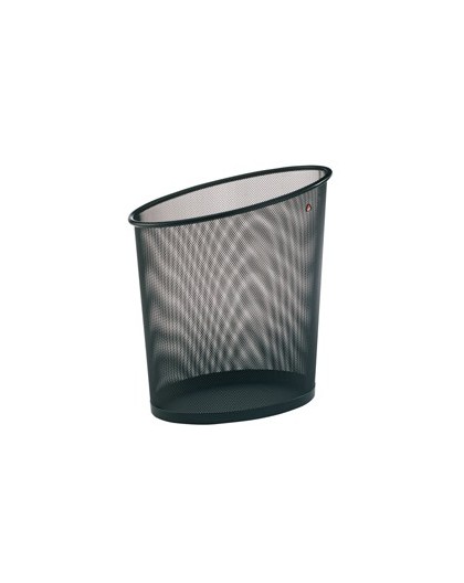 Cestino gettacarte 18lt MESH in rete metallica nero ALBA