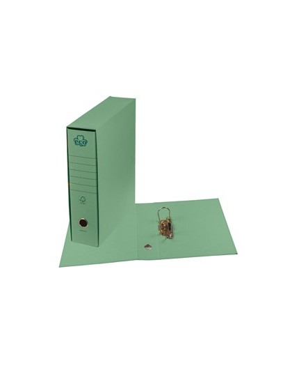 REGISTRATORE ECO NEW VERDE DORSO 8CM F.TO PROTOCOLLO