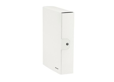 Scatola progetto WOW dorso 8cm bianco metal LEITZ