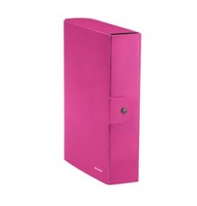 Scatola progetto WOW dorso 8cm fucsia metal LEITZ