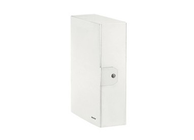 Scatola progetto WOW dorso 10cm bianco metal LEITZ