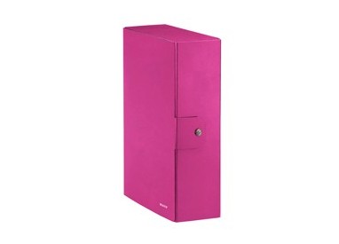 Scatola progetto WOW dorso 10cm fucsia metal LEITZ