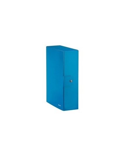 Scatola progetto WOW dorso 10cm blu metal LEITZ