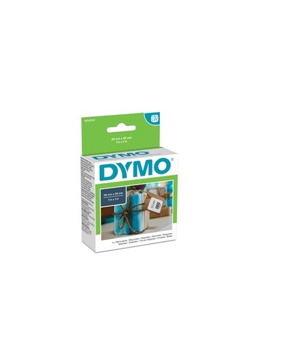 ROTOLO 750 ETICHETTE MULTIUSO RIMOV. 25X25MM X DYMO LW