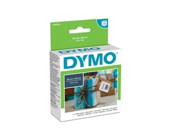 ROTOLO 750 ETICHETTE MULTIUSO RIMOV. 25X25MM X DYMO LW