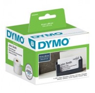 ROTOLO 300 ETICHETTE NON ADESIVE PER BADGE 51x89MM X DYMO LW