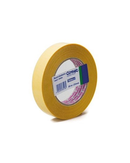 NASTRO BIADESIVO 50MTX25MM TRASP. 64-621 TERMO SINGOLO COMET