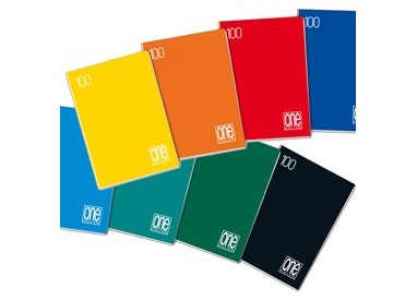 MAXIQUADERNO 210x297mm A4 18fg+1 100gr 4mm c/margine ONE COLOR BLASETTI