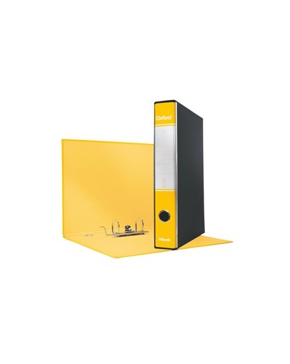 Registratore OXFORD G82 giallo dorso 5cm f.to commerciale ESSELTE