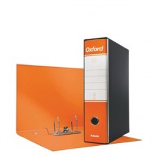 Registratore OXFORD G83 arancio dorso 8cm f.to commerciale ESSELTE