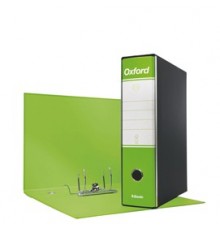 Registratore OXFORD G83 verde lime dorso 8cm f.to commerciale ESSELTE
