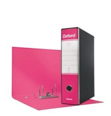 Registratore OXFORD G85 fucsia dorso 8cm f.to protocollo ESSELTE