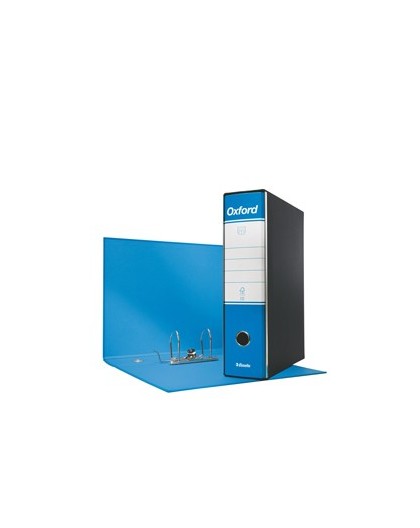 Registratore OXFORD G85 azzurro dorso 8cm f.to protocollo ESSELTE