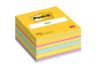 BLOCCO CUBO 450foglietti Post-it® 76x76mm 2030-U ULTRACOLOR