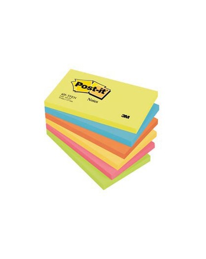 BLOCCO 100foglietti Post-it® 76x127mm 655-TFEN ENERGY 72GR ASSORTITO
