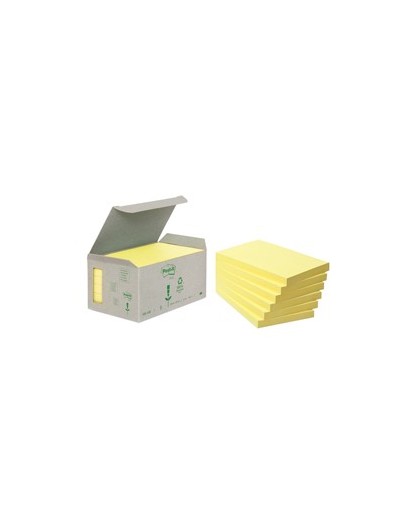 BLOCCO 100foglietti Post-it® Notes Green 76x127mm 655-1B GIALLO
