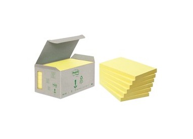 BLOCCO 100foglietti Post-it® Notes Green 76x127mm 655-1B GIALLO