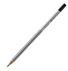 MATITA GRAFITE GRIP 2001 HB TRIANGOLARE C/GOMMINO FABER CASTELL