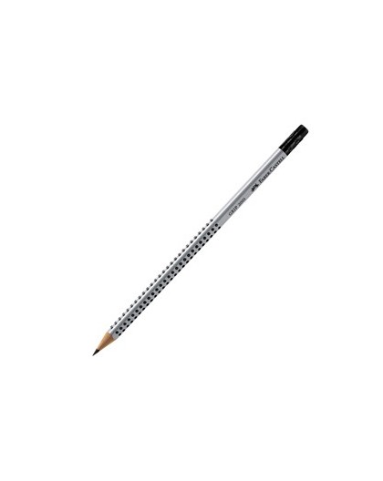 MATITA GRAFITE GRIP 2001 HB TRIANGOLARE C/GOMMINO FABER CASTELL