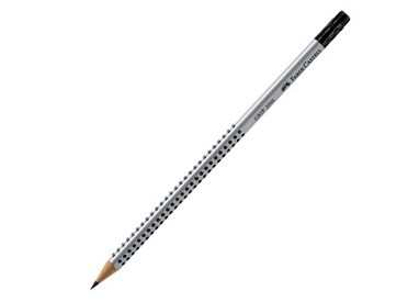 MATITA GRAFITE GRIP 2001 HB TRIANGOLARE C/GOMMINO FABER CASTELL