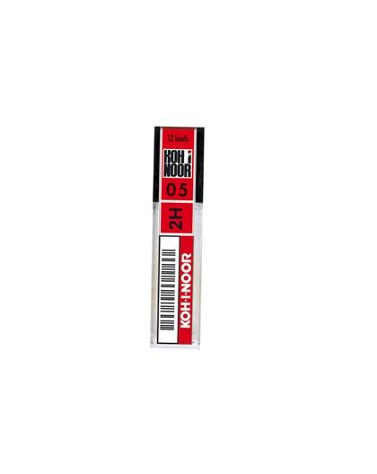 ASTUCCIO 12 MICROMINE 0,5mm 2H E205 KOHINOOR