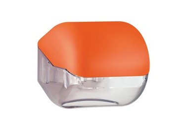 Dispenser carta igienica rt/interfogliata orange Soft Touch