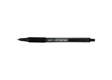 SCATOLA 12 PENNE SFERA SCATTO SOFTFEEL CLIC 1.0mm NERO