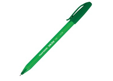 Penna sfera INKJOY 100 Stick 1,0mm verde PAPERMATE