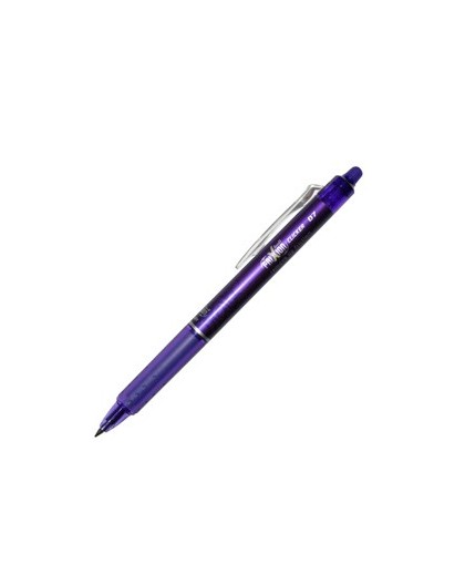 PENNA SFERA A SCATTO FRIXIONball CLICKER 0,7mm VIOLA PILOT