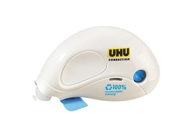 Correttore a nastro Roller Compact Correction 5mm x 10mt 80 recycled UHU