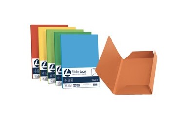 25 cartelline 3 lembi Luce 200gr 24,5x34,5cm mix 5 colori Favini