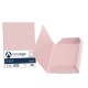 25 cartelline 3 lembi ACQUA 200gr 24,5x34,5cm rosa FAVINI