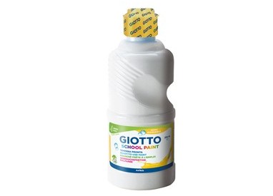 TEMPERA PRONTA 250ML lavabile GIOTTO BIANCO