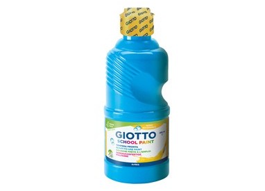 TEMPERA PRONTA 250ML lavabile GIOTTO CYANO
