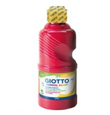 TEMPERA PRONTA 250ML lavabile GIOTTO ROSSO