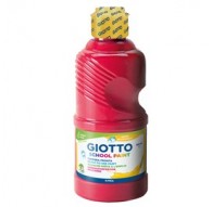 TEMPERA PRONTA 250ML lavabile GIOTTO ROSSO
