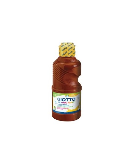 TEMPERA PRONTA 250ML lavabile GIOTTO MARRONE