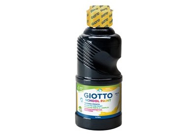 TEMPERA PRONTA 250ML lavabile GIOTTO NERO